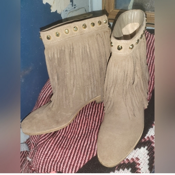 Michael Kors Fringe Booties - Picture 7 of 15